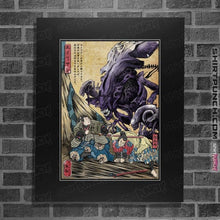 Load image into Gallery viewer, Daily_Deal_Shirts Posters / 4&quot;x6&quot; / Black Aliens In Japan

