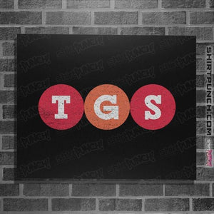 Shirts Posters / 4"x6" / Black TGS - The Girlie Show