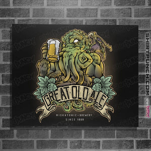 Shirts Posters / 4"x6" / Black Miskatonic Brewery