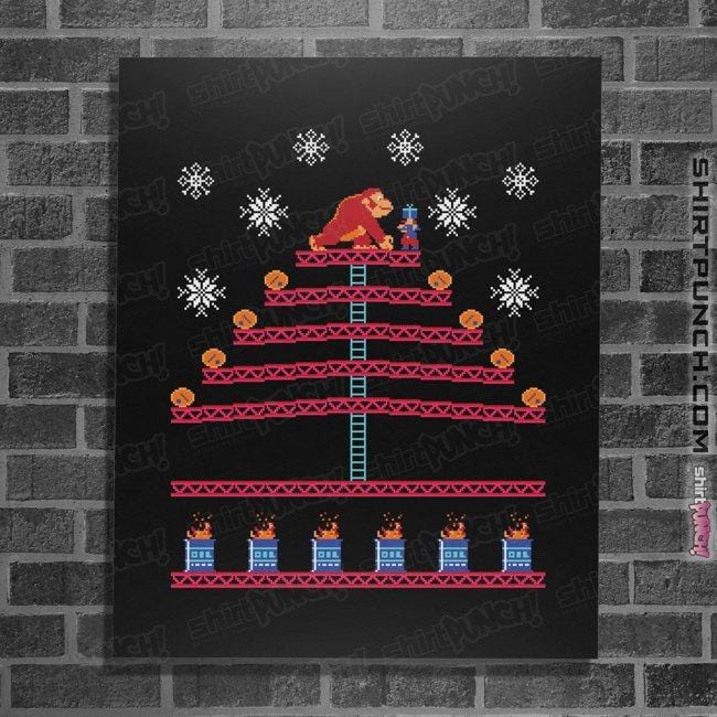 Shirts Posters / 4"x6" / Black Kong Tree