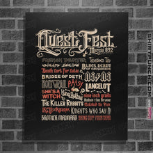 Load image into Gallery viewer, Shirts Posters / 4&quot;x6&quot; / Black Quest Fest
