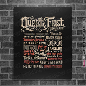 Shirts Posters / 4"x6" / Black Quest Fest