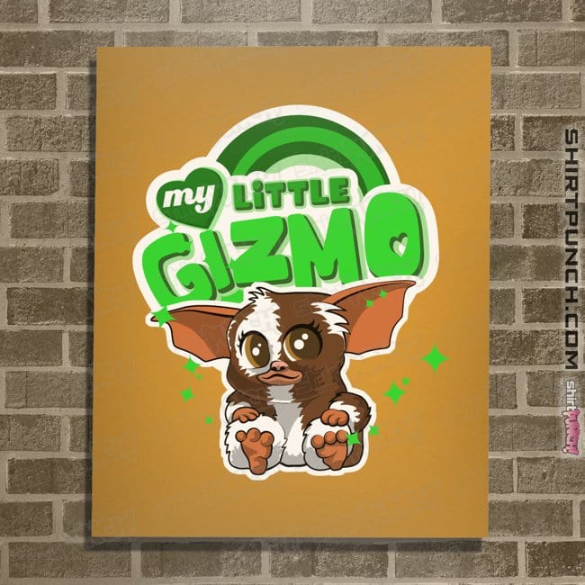 Secret_Shirts Posters / 4"x6" / Gold Little Gizmo!
