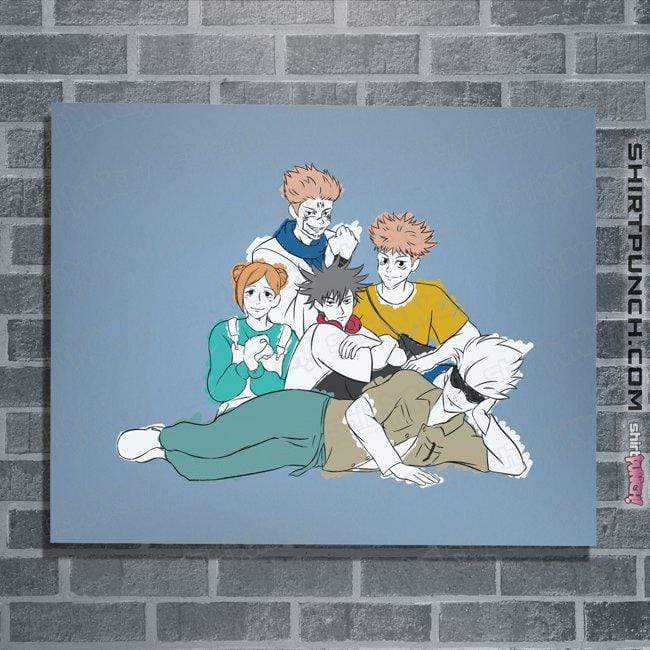 Shirts Posters / 4"x6" / Powder Blue The Jujutsu Club