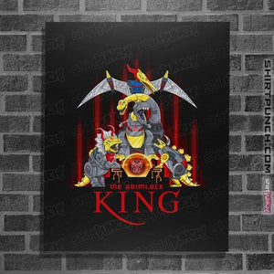 Shirts Posters / 4"x6" / Black Me Grimlock King