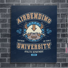 Load image into Gallery viewer, Secret_Shirts Posters / 4&quot;x6&quot; / Navy Airbending University
