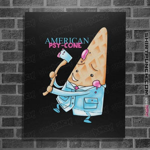 Secret_Shirts Posters / 4"x6" / Black Psy Cone