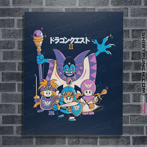 Secret_Shirts Posters / 4"x6" / Navy Dragon Team