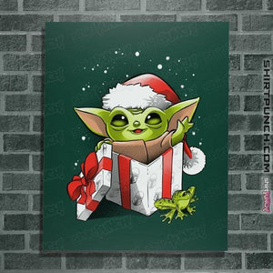 Daily_Deal_Shirts Posters / 4"x6" / Forest The Force Of Christmas