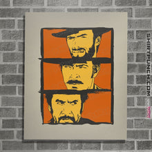 Load image into Gallery viewer, Shirts Posters / 4&quot;x6&quot; / Natural The Good The Bad And The Ugly
