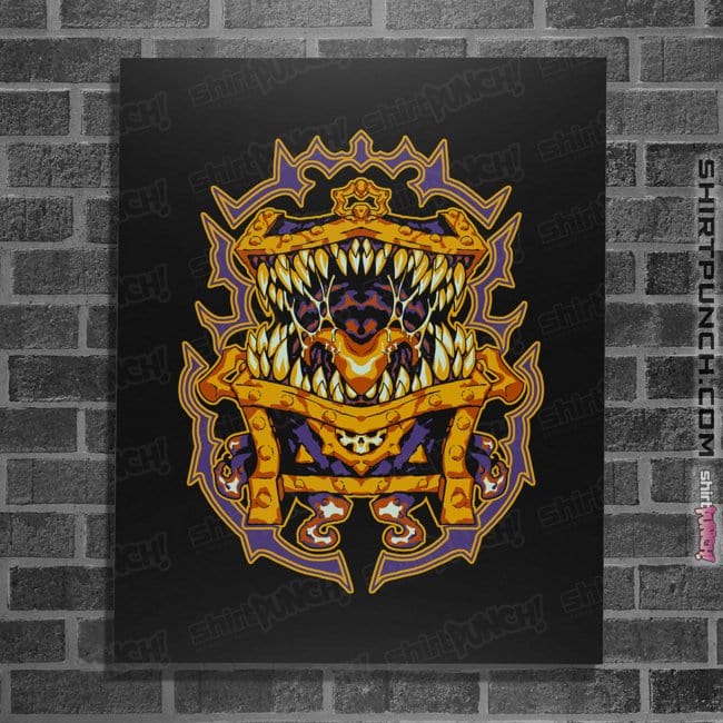 Shirts Posters / 4"x6" / Black Mimic Attack