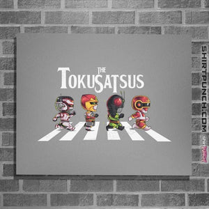 Daily_Deal_Shirts Posters / 4"x6" / Sports Grey Tokusatsu Road