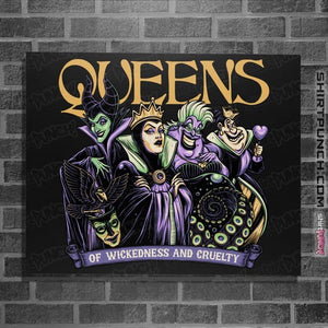 Daily_Deal_Shirts Posters / 4"x6" / Black Queens Of Wickedness