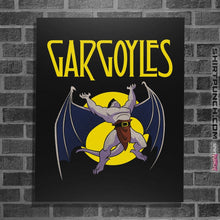 Load image into Gallery viewer, Shirts Posters / 4&quot;x6&quot; / Black Led Gargoyles
