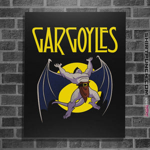 Shirts Posters / 4"x6" / Black Led Gargoyles