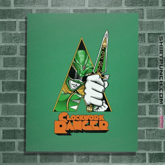 Secret_Shirts Posters / 4"x6" / Irish Green A Clockwork Ranger