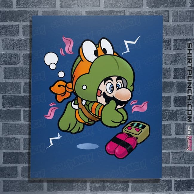 Shirts Posters / 4"x6" / Royal Blue Super Mikey Suit