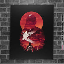 Load image into Gallery viewer, Shirts Posters / 4&quot;x6&quot; / Black Red Guardian Sun
