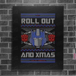 Shirts Posters / 4"x6" / Black Roll Out And Xmas