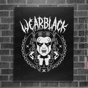 Shirts Posters / 4"x6" / Black Wear Black