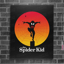 Load image into Gallery viewer, Shirts Posters / 4&quot;x6&quot; / Black The Spider Kid
