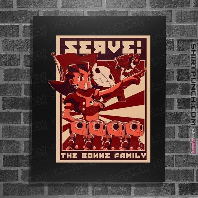 Shirts Posters / 4"x6" / Black Robot Rampage