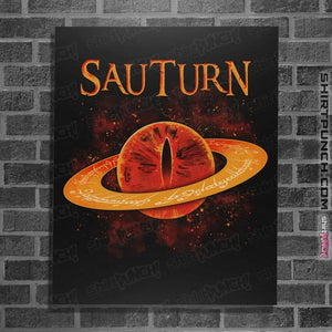 Daily_Deal_Shirts Posters / 4"x6" / Black Sauturn
