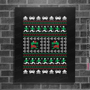 Shirts Posters / 4"x6" / Black Games Of Christmas Past