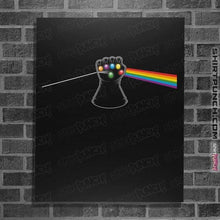 Load image into Gallery viewer, Shirts Posters / 4&quot;x6&quot; / Black Dark Side Of Infinity
