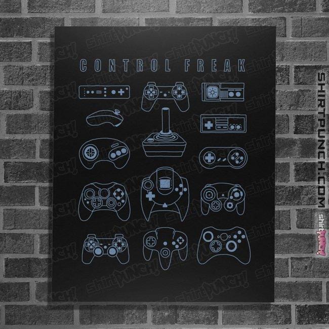 Secret_Shirts Posters / 4"x6" / Black Con Freak