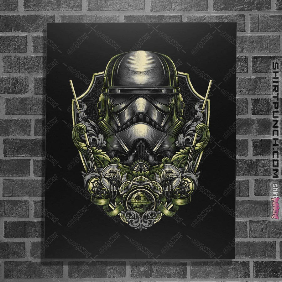Shirts Posters / 4"x6" / Black Emblem Of The Storm