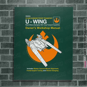 Secret_Shirts Posters / 4"x6" / Forest U-Wing Manual