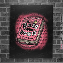 Load image into Gallery viewer, Shirts Posters / 4&quot;x6&quot; / Black Burn Book Of The Dead
