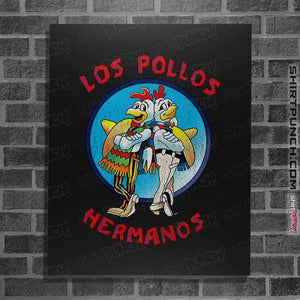 Shirts Posters / 4"x6" / Black Los Pollos Hermanos