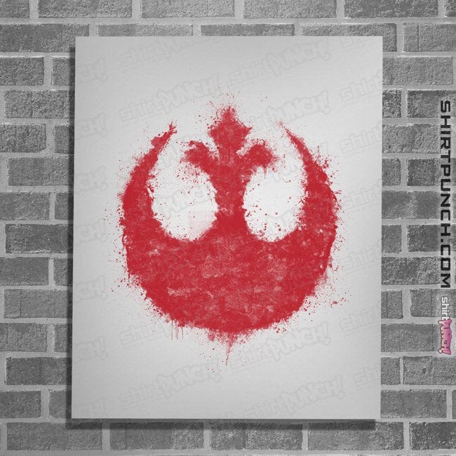 Shirts Posters / 4"x6" / White Rebels