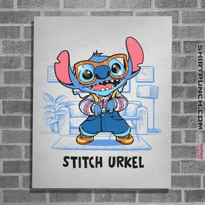 Shirts Posters / 4"x6" / White Stitch Urkel