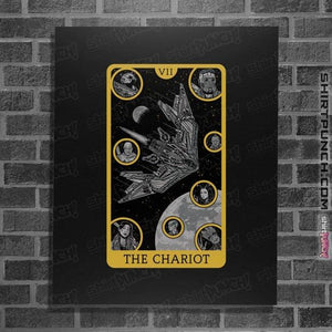Shirts Posters / 4"x6" / Black The Chariot Tarot