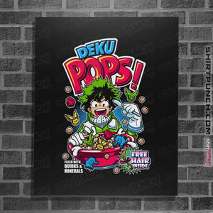 Shirts Posters / 4"x6" / Black Deku Pops