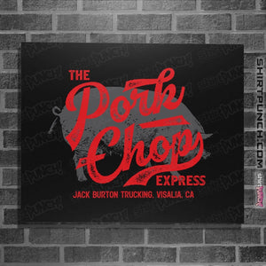Shirts Posters / 4"x6" / Black The Pork Chop Express