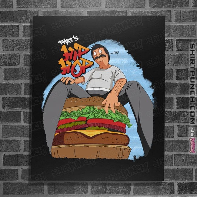 Secret_Shirts Posters / 4"x6" / Black That's Hip Hop