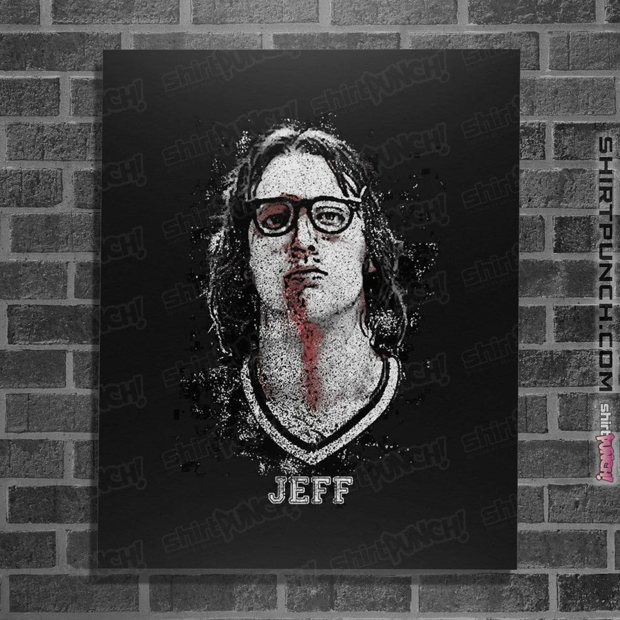 Shirts Posters / 4"x6" / Black Jeff Hanson