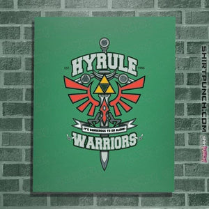 Shirts Posters / 4"x6" / Irish Green Hyrule Warriors