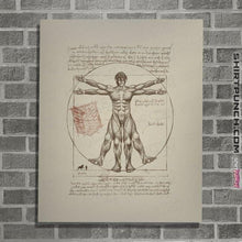 Load image into Gallery viewer, Shirts Posters / 4&quot;x6&quot; / Natural Eren Vitruvian
