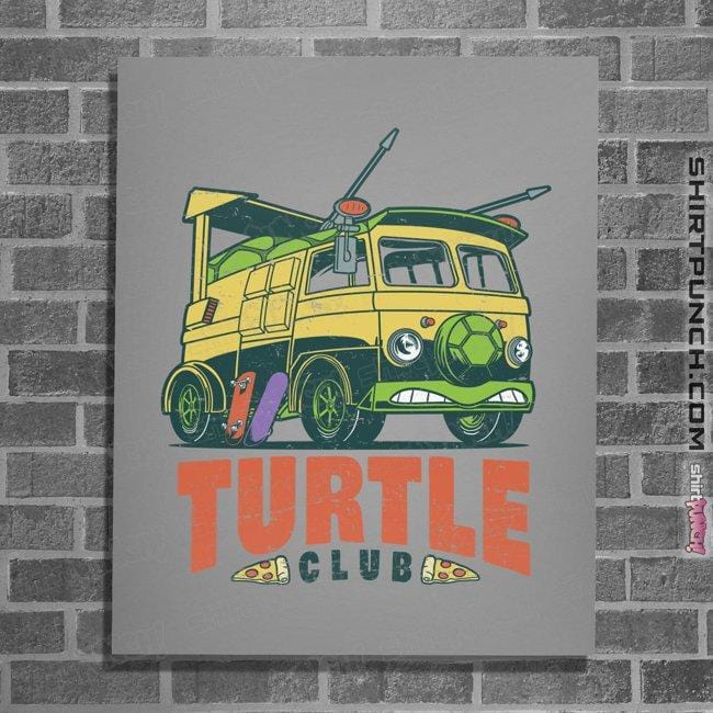 Shirts Posters / 4"x6" / Sports Grey Turtle Club