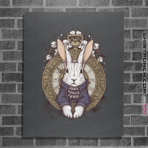 Shirts Posters / 4"x6" / Charcoal The White Rabbit