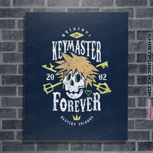 Load image into Gallery viewer, Shirts Posters / 4&quot;x6&quot; / Navy Keymaster Forever
