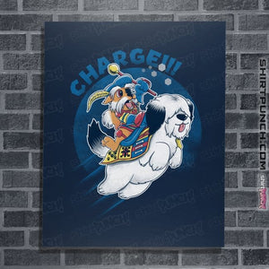 Daily_Deal_Shirts Posters / 4"x6" / Navy Didymus Charge!