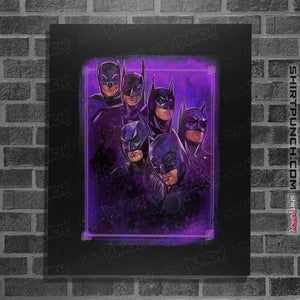 Shirts Posters / 4"x6" / Black Batmen