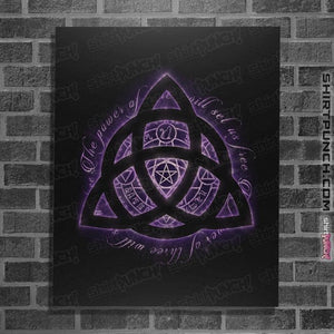 Daily_Deal_Shirts Posters / 4"x6" / Black The Three Witches