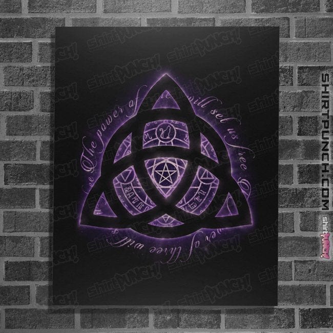Daily_Deal_Shirts Posters / 4"x6" / Black The Three Witches